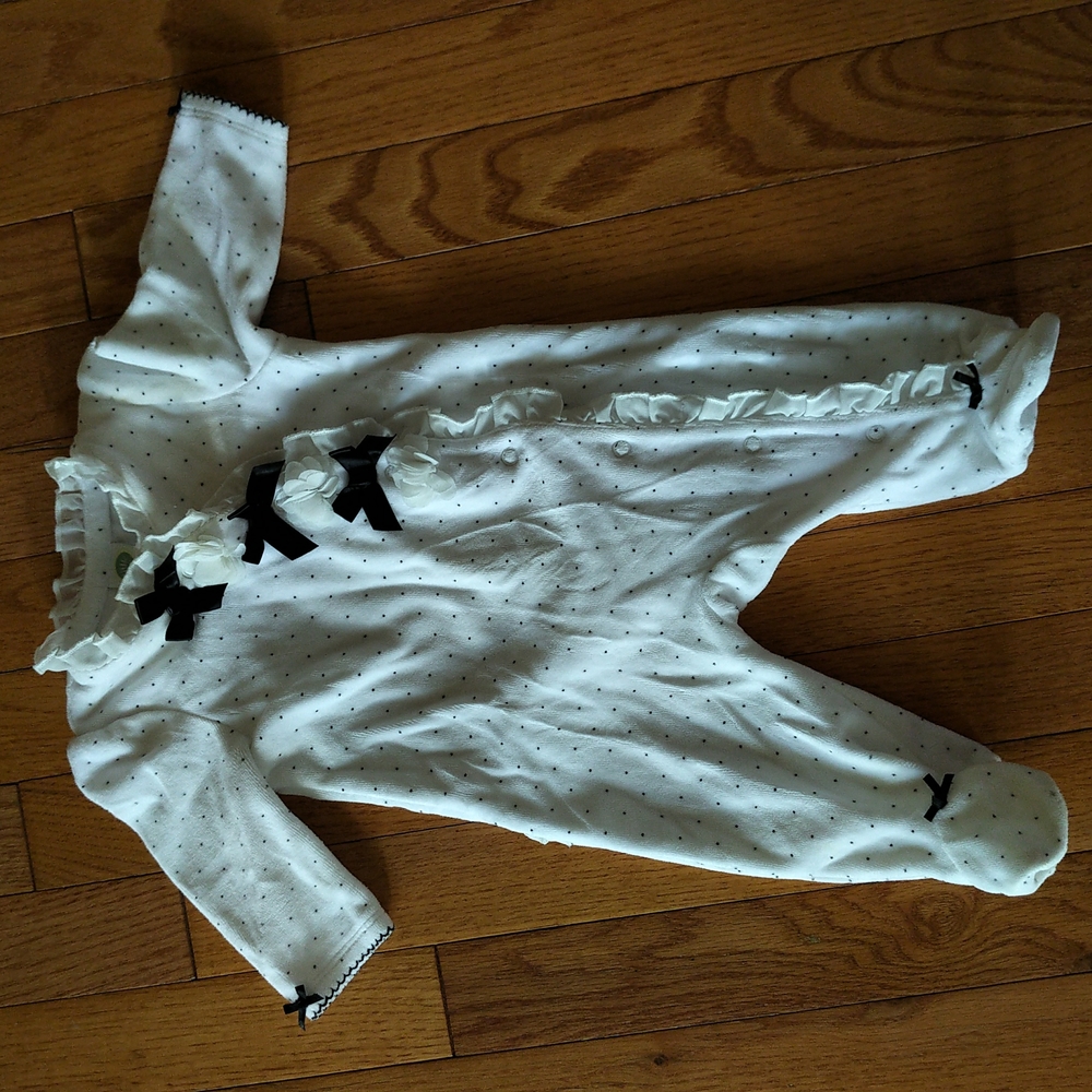 Little Me Snap Up One piece Pajamas